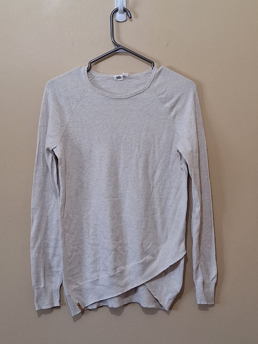 Ten Tree Cotton Sweater Cream Off White